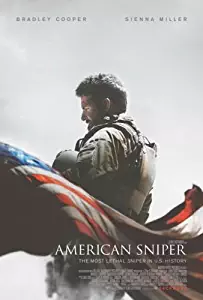 makeuseof EVAN 004 American Sniper - Bradley Cooper USA Soldier Hot Movie Art Silk Poster 24x36 inch