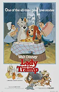 Lady and the Tramp POSTER Movie (27 x 40 Inches - 69cm x 102cm) (1955) (Style G)