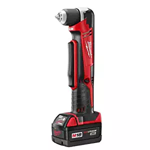 Milwaukee 2615-21 M18 Cordless Right Angle Drill Kit, 1xC Battery