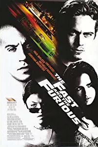 THE FAST AND THE FURIOUS MOVIE POSTER 2 Sided ORIGINAL 27x40 VIN DIESEL