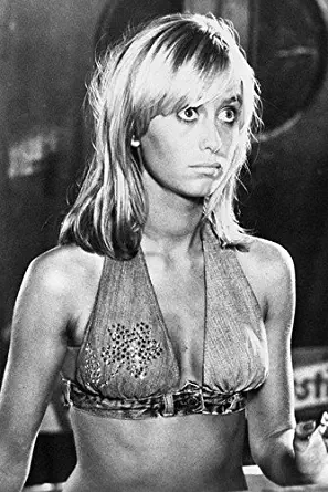 Susan George in Dirty Mary Crazy Larry 24x36 Poster in denim bikini top