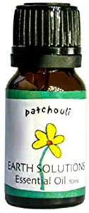 Earth Solutions Aromatherapy Oils | Patchouli Essential Oil 10ml | Pogostemon cablin, Indonesia