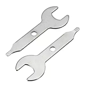 Letbo New 2pcs 3/8 Inch Collet Wrench Key 9.5mm Nut Spanner For Rotary Tool