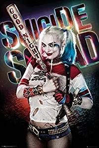 POSTER STOP ONLINE Suicide Squad - Movie Poster/Print (Harley Quinn - Good Night) (Size: 24" x 36")