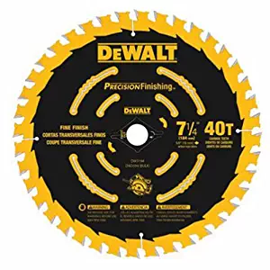 DEWALT DW3194 7-1/4-Inch 40T Precision Framing Saw Blade