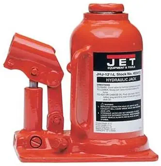 JET 453313K 12-1/2-Ton Capacity Heavy-Duty Industrial Bottle Jack