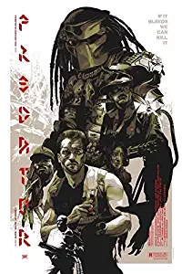 Tomorrow sunny 008 Predator - Arnold Schwarzenegger Beat Monster Hot Movie Art 24x36inch Silk Poster Wall Decor