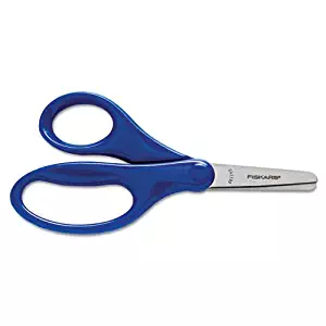Fiskars 5 Inch Classic Blunt Tip Kids Scissors, Colors May Vary