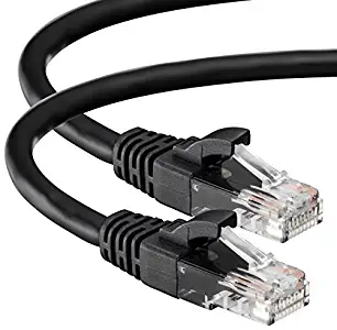 CAT6 Ethernet Cable, 40 ft - LAN, UTP (12.1 Meters) CAT 6, RJ45, Network, Patch, Internet Cable - 40 Feet