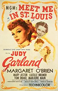 Pop Culture Graphics Meet Me in St. Louis Poster Movie B 11x17 Judy Garland Margaret O'Brien Mary Astor Lucille Bremer
