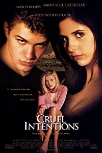 Pop Culture Graphics Cruel Intentions Poster Movie 11x17 Sarah Michelle Gellar Ryan Phillippe Reese Witherspoon