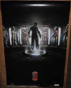 Iron Man 3 Original 27 X 40 Theatrical Movie Poster