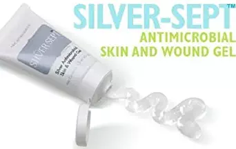 Silver-Sept Silver Antimicrobial Skin and Wound Gel 3 oz