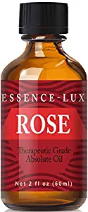 Rose Essential Oil - Pure & Natural Therapeutic Grade Essential Oil - 60ml