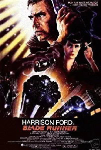 Blade Runner Harrison Ford Huge PAPER Movie Poster Measures 40 x 27 Inches (100 x 70 cm ) approx