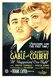 It Happened One Night 27 x 40 Movie Poster - Style A