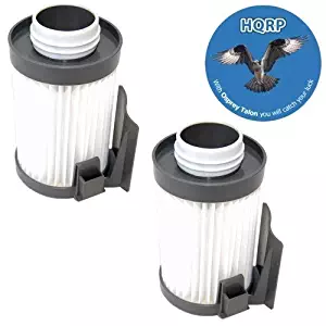 HQRP 2-Pack Washable Filter compatible with Eureka DCF-10 / DCF-14 fits 430 series Lightweight Vacuums Coaster
