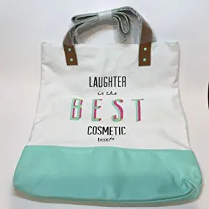 Benefit Cosmetics Large Canvas Tote Bag 16" x 15" (Brand New)