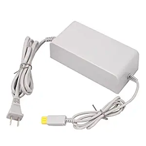 Eriotpy AC Home Wall Power Supply Adapter Cord US Plug for Nintendo Wii U Console System