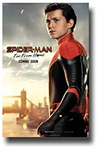 Kopoo Far from Home Poster Movie Promo 12 x 18 inches Tom Holland Profile Pic X