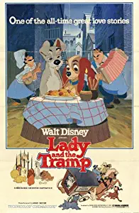 Movie Posters Lady and The Tramp - 11 x 17