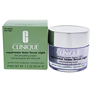 Clinique Repairwear Laser Focus Night Line Smoothing Cream By Clinique for Women - 1.7 Oz Cream, 1.7 Oz