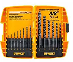 DEWALT DW1162 14-Piece Black Oxide Drill Bit Set