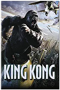 Twenty-three The King Kong Movie canvas poster 24X36 Inchwall Decor