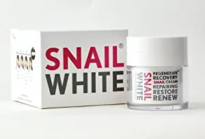 Snail White Cream Filtrate Secretion Skin Care Acne Facial Moisture 50 G. [Free for You Beauty Gift]