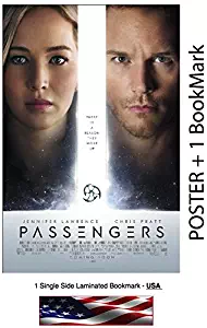 Passengers 24x36 Inch Promo Movie Poster : Jennifer Lawrence, Chris Pratt (24 x 36")