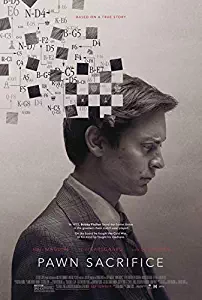 PAWN SACRIFICE (2015) Original Authentic Movie Poster 27x40 - Double-Sided - Tobey Mcguire - Lily Rabe - Peter Sarsgaard - Live Schreiber