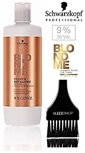 Schwarzkopf Professional BLONDE ME Premium DEVELOPER Oil Formula (STYLIST KIT) 33.8 oz / 1000ml BLONDME (9% ; 30 Volume)