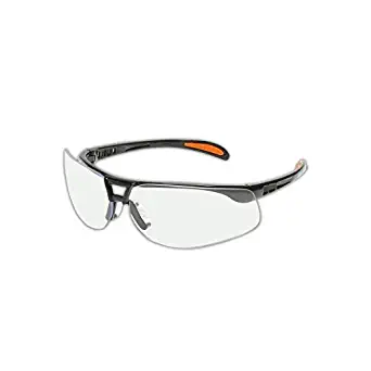 Honeywell S4200-H5 Uvex Protege Series Protective Eyewear, Standard, Black