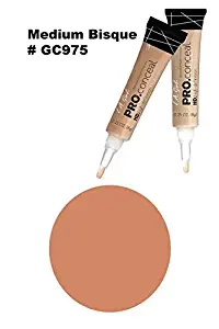 LA Girl Pro High Definition Concealer (1, GC 975 Medium Bisque)