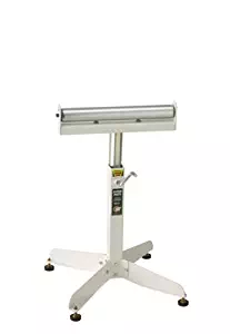 HTC HSS-15 Super Duty Adjustable 22-Inch to 32-Inch Tall Pedestal Roller Stand with 16-Inch Ball Bearing Roller, 500 Lbs. Material support