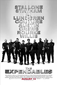 THE EXPENDABLES MOVIE POSTER 1 Sided ORIGINAL 27x40 SYLVESTER STALLONE