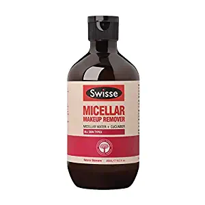 Swisse Cucumber Water Hydration Antioxidant Micellar Cleansing Water Makeup Remover, 300ml