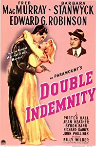 Double Indemnity - Movie Poster - 11 x 17