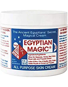 Egyptian Magic All Purpose Skin Cream | Skin, Hair, Anti Aging, Stretch Marks | All Natural Ingredients | 4 Ounce Jar
