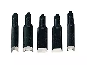 Proxxon 28572 Set of Carving Knives for SGM, 5-Piece