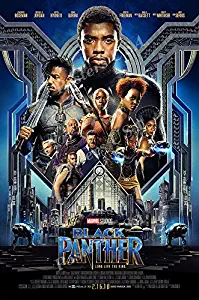 PremiumPrints - Marvel Black Panther Movie Poster Glossy Finish Made in USA - FIL688 (24