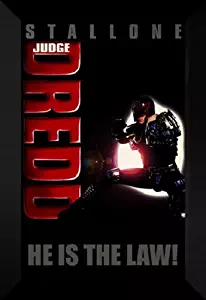 ArtDirect Judge Dredd 27x40 FRAMED Movie Poster - Style B - 1995