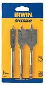 Irwin Industrial Tools 87950 Speebor Blue Groove Spade Bit Set, 3-Piece