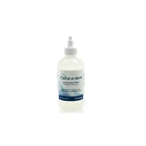 Clenz-a-dent Chlorhexidine Rinse, 8 oz