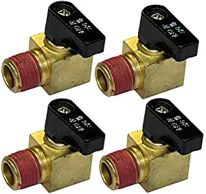 DeWalt/Porter Cable Compressor Replacement (4 Pack) Ball Valve # N072023-4pk