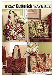 BUTTERICK PATTERNS B5267 Totes, One Size Only
