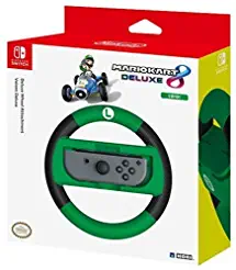 HORI Nintendo Switch Mario Kart 8 Deluxe Wheel (Luigi Version) Officially Licensed By Nintendo - Nintendo Switch
