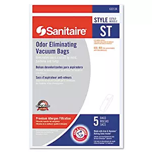 Eureka Disposable Bags for SC600 & SC800 Series Vacuums, 5/Pack, Sold as 1 Package