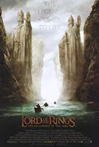 Lord of the Rings 1: The Fellowship of the Ring - 2001 - 27 x 40 Movie Poster - Style D