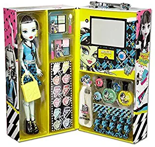 Monster High Frankie Fashion Doll Case with 57 pcs Ghoul Beauty Collection